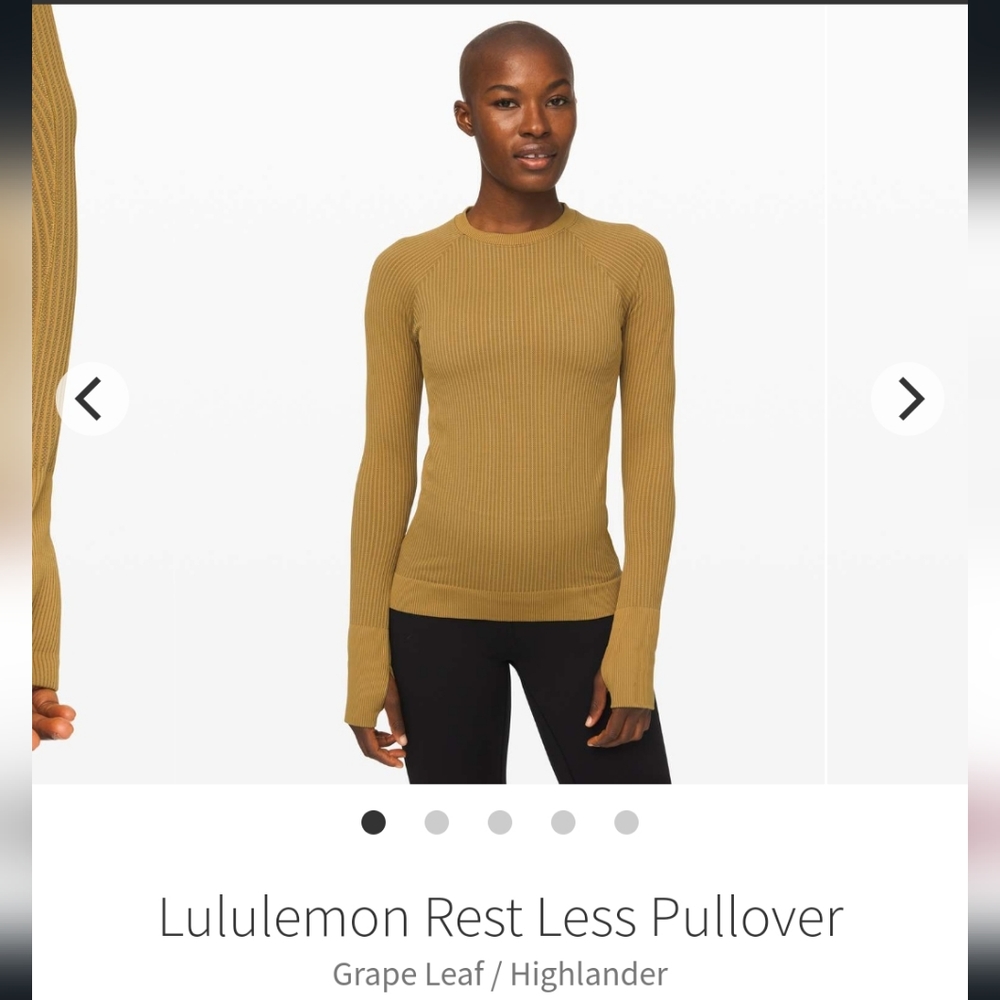 Lululemon Rest Less Pullover Grape Leaf - image 3
